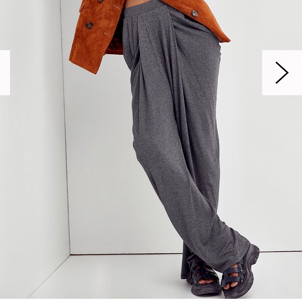 Free People Waterfall Harem Pants Size L